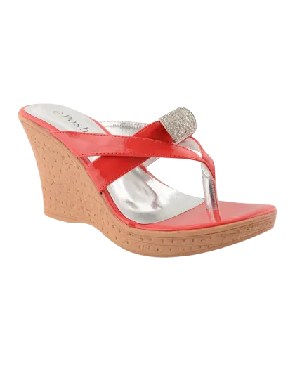 New Ladies High Wedge Heel Toe Thong Diamante Flip Flop Sandals New Ladies High Wedge Heel Toe Thong Diamante Flip Flop Sandals