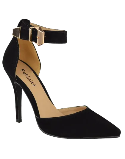 Womens high heel point toe stiletto sandals ankle strap court shoes Womens high heel point toe stiletto sandals ankle strap court shoes